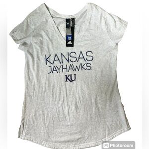 Adidas University of Kansas Tee